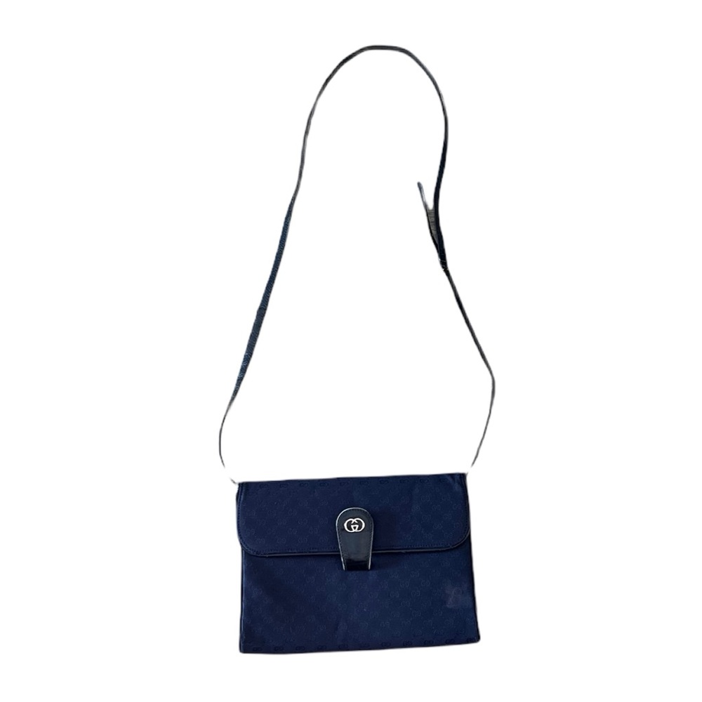 GUCCI 1970s GG Monogram Crossbody Bag